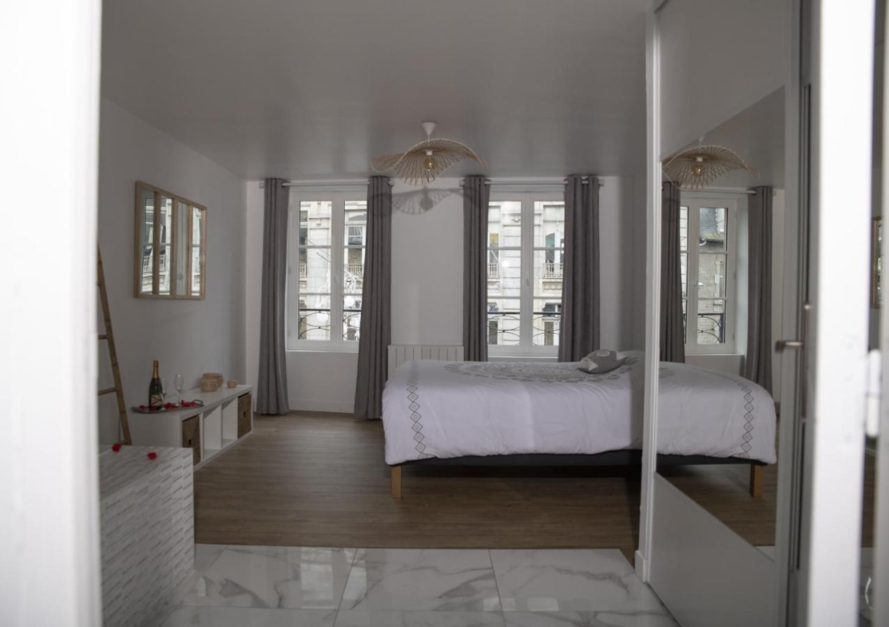 Triplex de luxe 110 m2 hyper centre jacuzzi Apartment Dinan Exterior foto